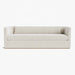 Modern Velvet Curved Sofa: Solid Wood Frame Living Room Couch