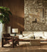 Luxurious Handcrafted Chesterfield Sectional Sofa - U-Shape Fabric Living Room Corner