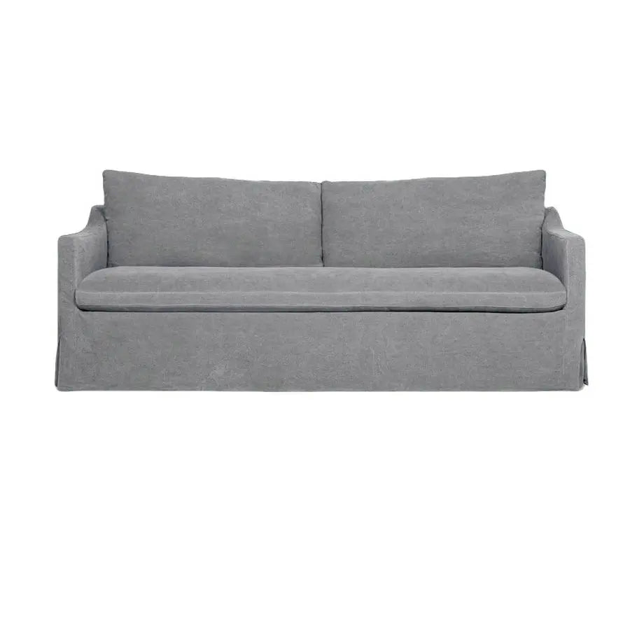 Elegant Italian Luxury Feather Down Slipcover Modern Corner Sofa
