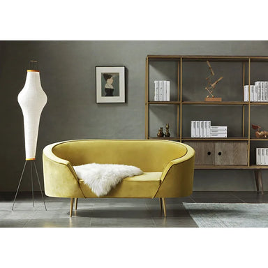 Luxurious Scandinavian Mid-Century 3-Seat Sofa - Nordic Classic Living Room Furniture