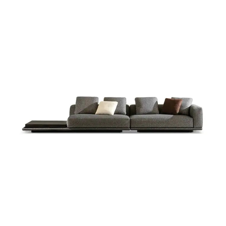 Modern Luxury Fabric Modular Sectional Living Room Sofa Set