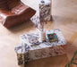 Luxury Oval Calacatta Viola Marble Coffee Table for Elegant Living Rooms