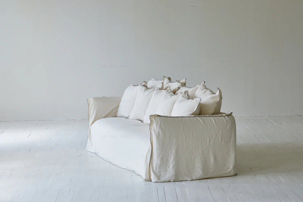 Minimalist Nordic Cloud Sectional Sofa: Modern Living Room Furniture Sleeper Couch Set