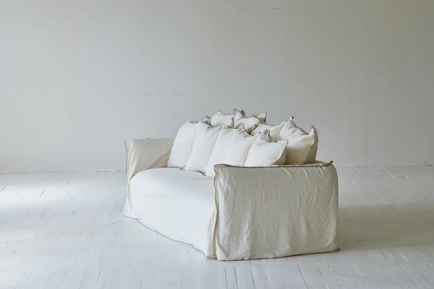 Minimalist Nordic Cloud Sectional Sofa: Modern Living Room Furniture Sleeper Couch Set