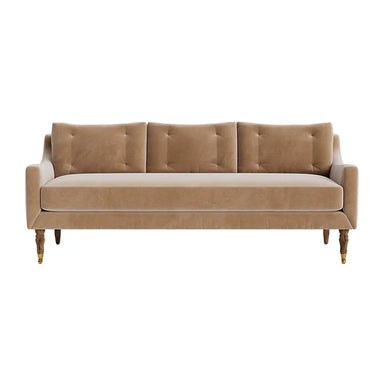 Luxurious Tufted Velvet 3-Seater Sofa for Living Room & Hotel Elegance