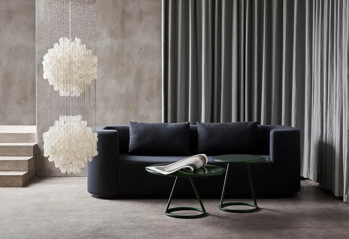 Luxury Velvet 3-Seater Curved Sofa: Modern Living Room Furniture with Solid Wood Frame