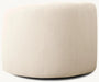 Luxurious Swivel Accent Chair Upholstered Fabric Round Armchair for Modern Homes