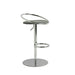 Modern Gold Stainless Steel Adjustable Bar Stool with Rotating Lift Seat