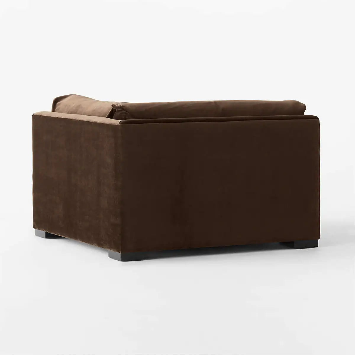 Modern Velvet Corner Sofa Chair - Luxury Living Room Seating Set