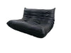 Luxurious Red Microfiber Suede Velvet Boucle 3-Seater Modular Sofa with Armrests