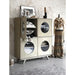 Elegant Nordic Oak Wood Storage Cabinet for Living Room Sideboard