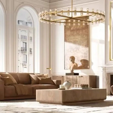 Modern Wooden Living Room Coffee Table - Rectangular Design for Indoor Decor