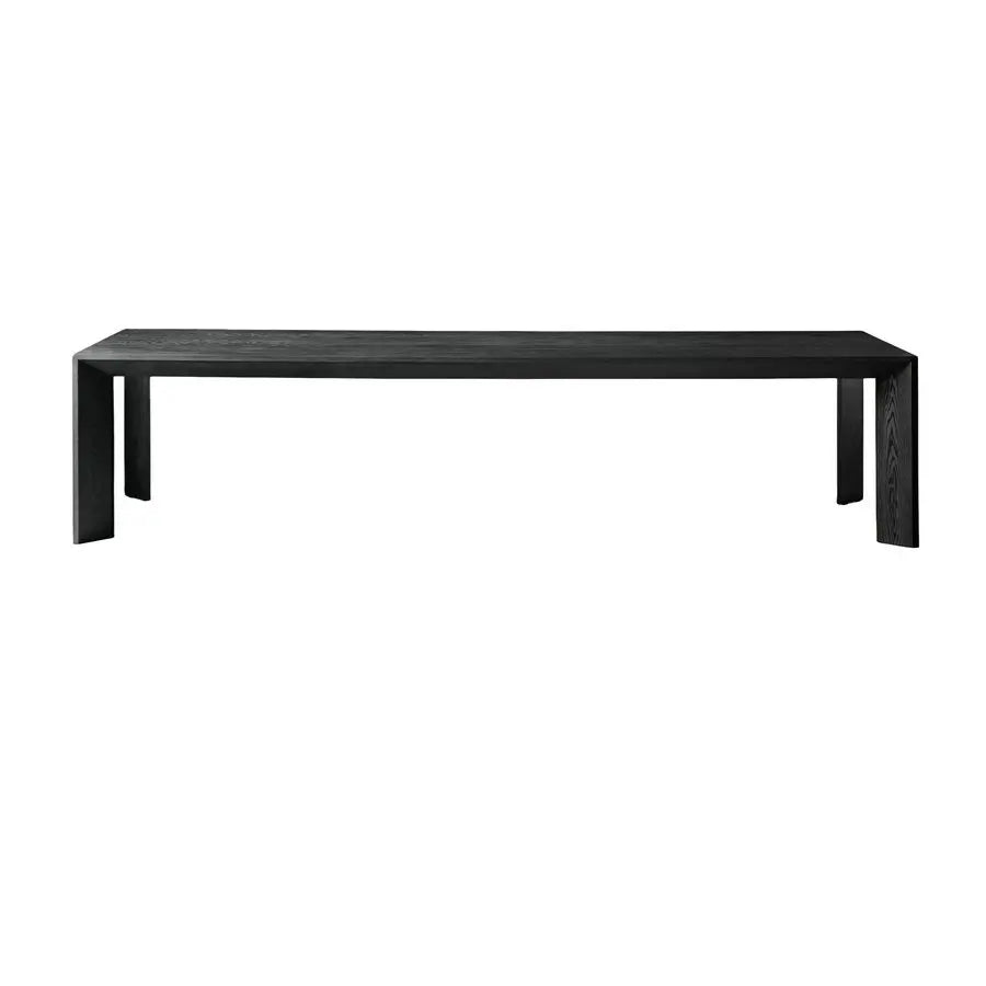 Modern Extendable Rectangular Wooden Dining Table for 8 Guests