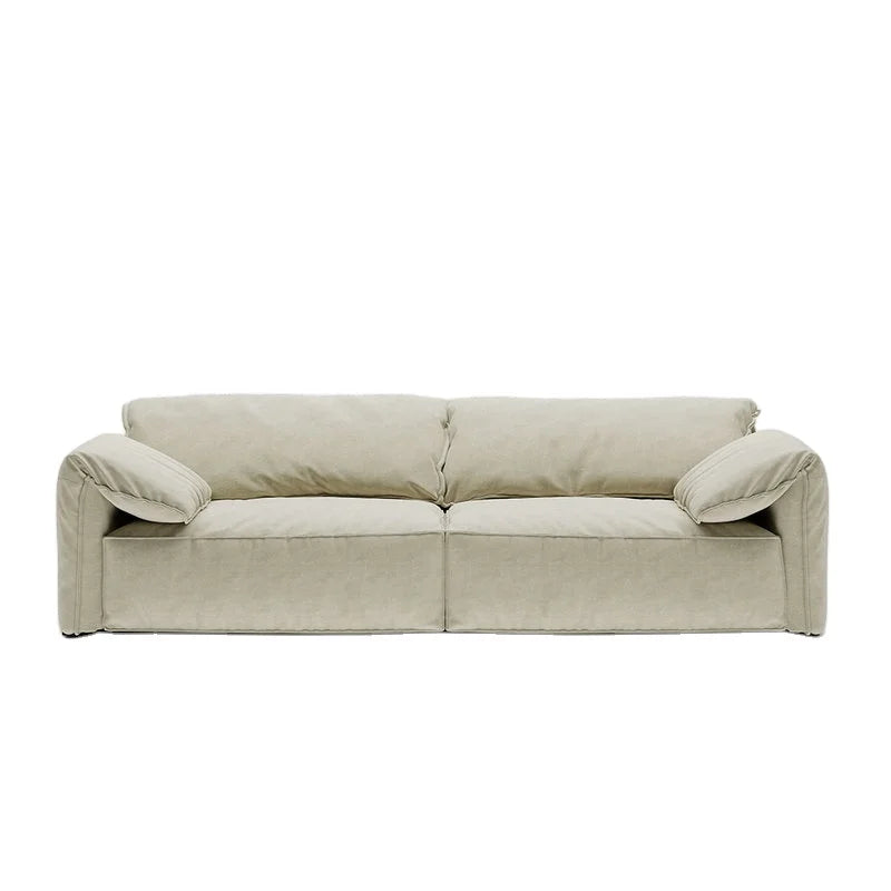 Luxury Italian Modern Deep Seat Living Room Couch Anti-Scratch Fabric Sofa