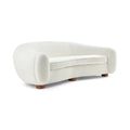 Luxury Modern Italian Design Boucle Velvet 3-Seater Polar Bear Sofa