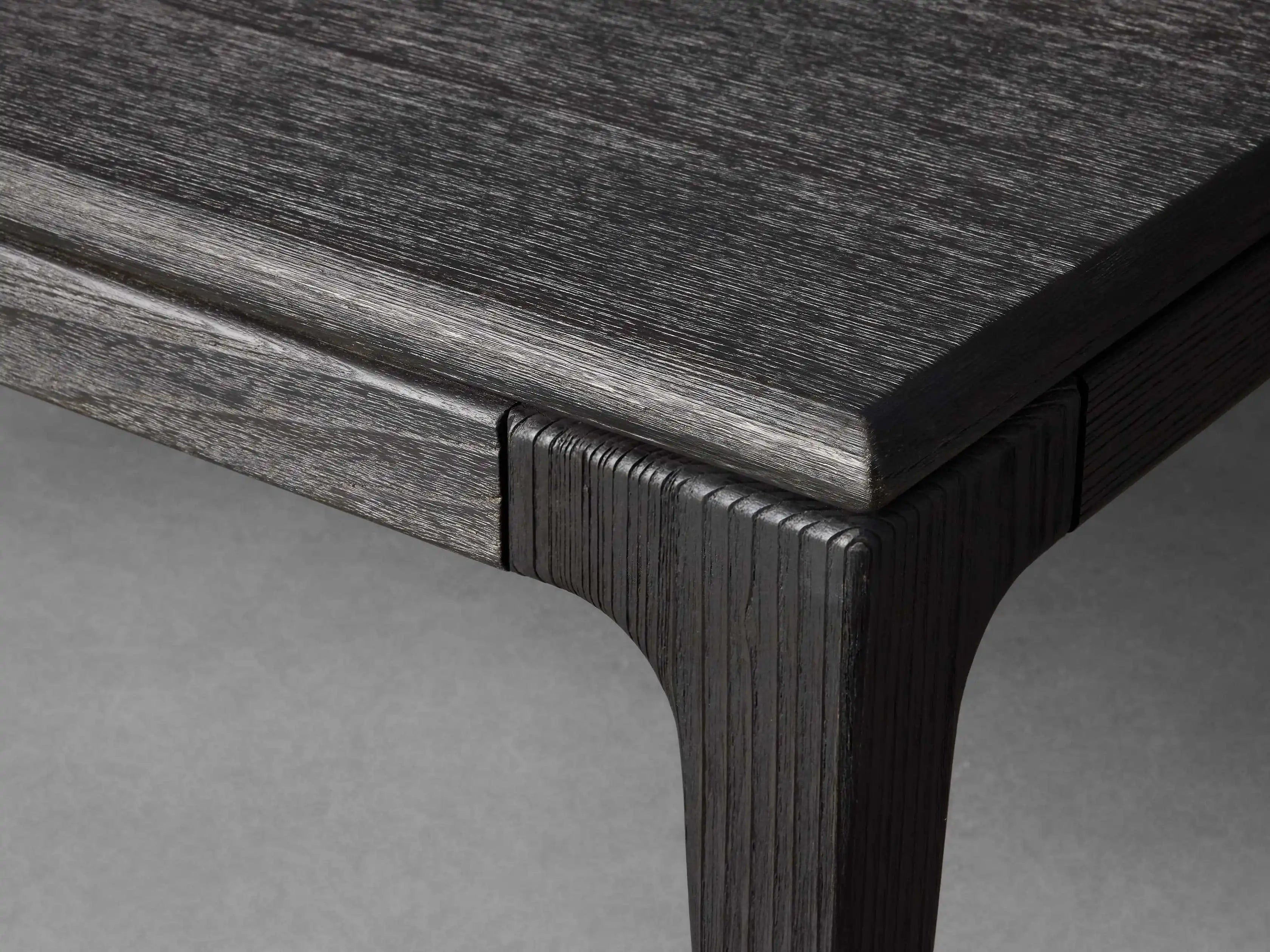 Modern Luxury Solid Oak Wood Dining Coffee Table for Home & Villa