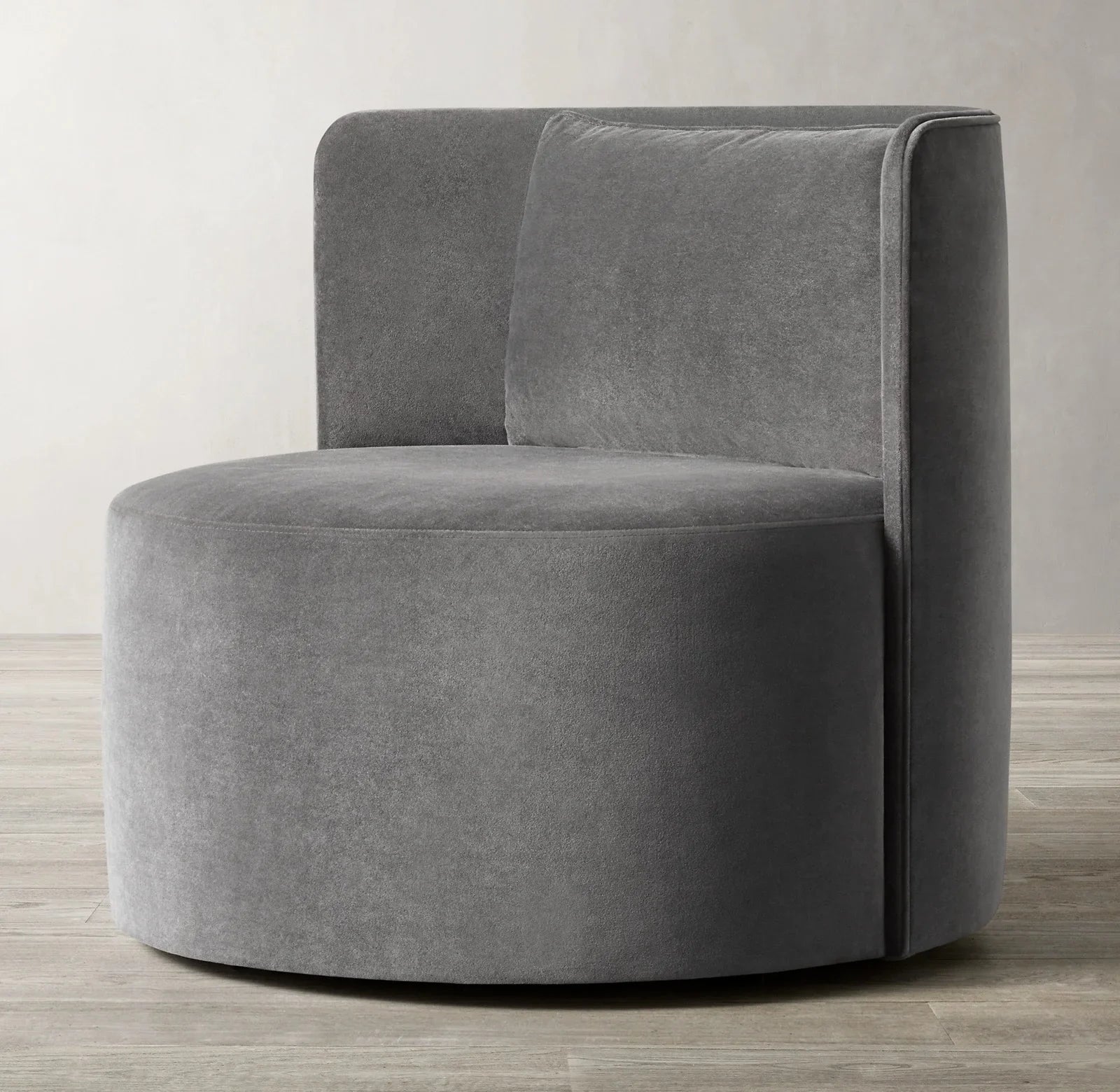 Modern Upholstered Swivel Accent Arm Chair for Living Room Comfort