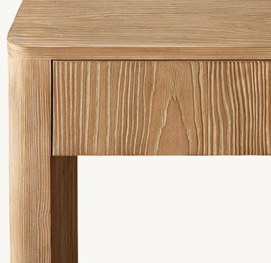 Elegant Wooden Console Table with Two Drawers - Sturdy Living Room Furniture