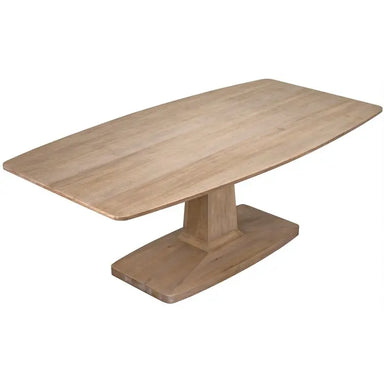 Eight-Seater French Farmhouse Solid Oak Rectangular Dining Table