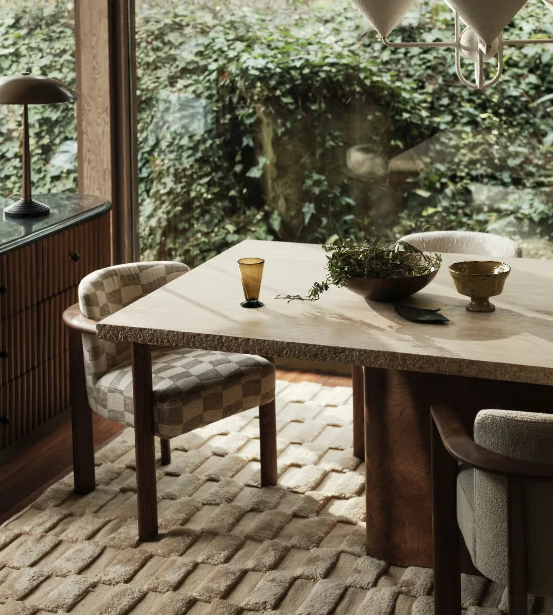 Modern Customizable Solid Wood & Fabric Dining Chair for Home & Restaurant