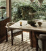 Modern Customizable Solid Wood & Fabric Dining Chair for Home & Restaurant