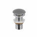 Durable Stainless Steel Push Button Pop-Up Bathroom Sink Drain