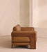 Luxury Italian Genuine Leather Three-Seater Sofa Couch Set for Living Room