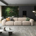 Luxurious Velvet L-Shape 3-Seater Sectional Sofa, Modern Corner Couch