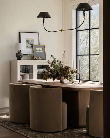 Luxurious Velvet Swivel Dining Chair: Modern Half-Round Back Accent Seating