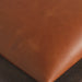 Premium Handmade Vintage Oak Wood Counter Stool with Genuine Leather Seat