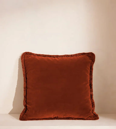 Elegant Vintage Velvet Fringe Pillow Cover - Sofa Decor Cushion