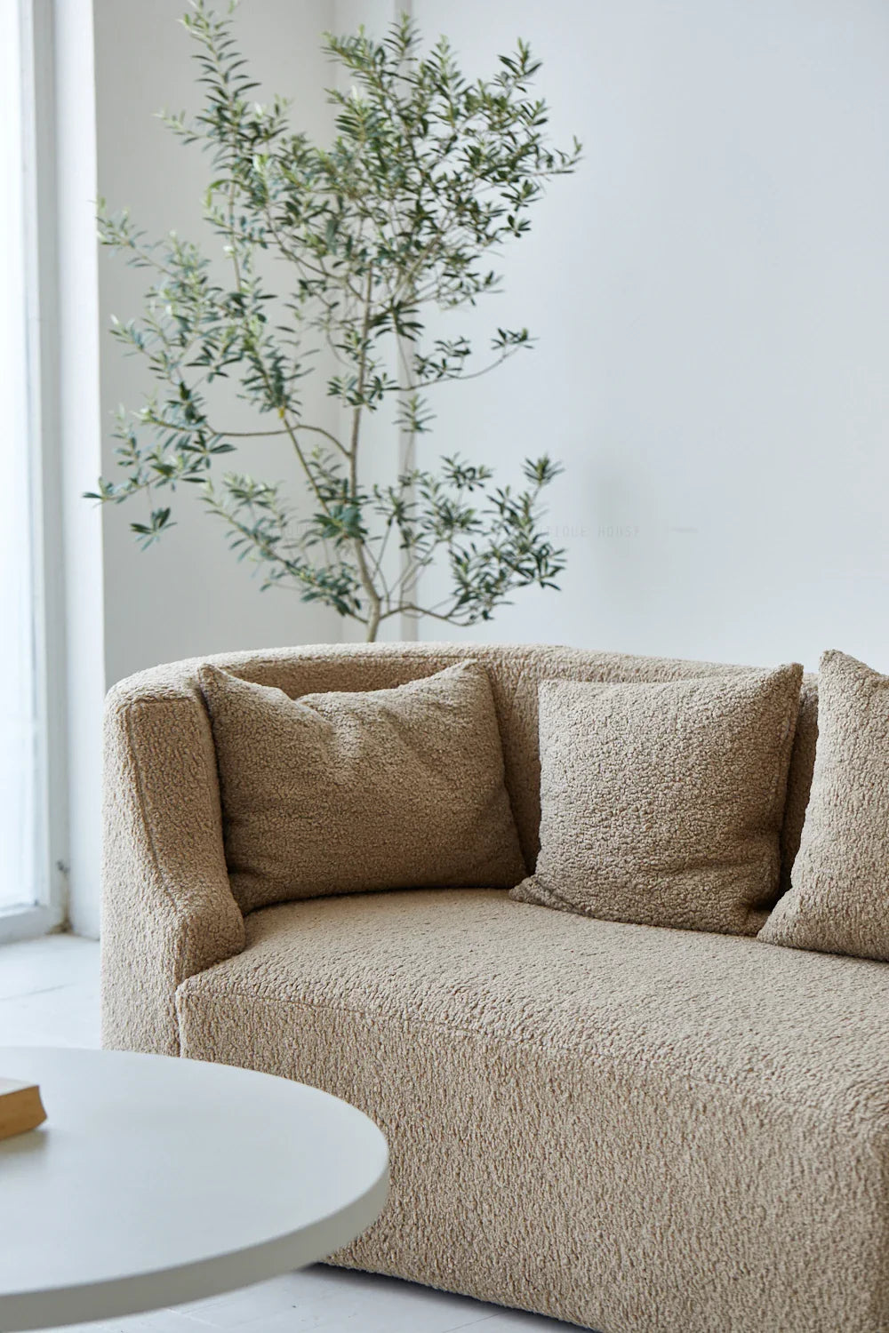 Elegant French Country Fabric Sofa Set – Nordic Design Living Room Furniture Couch
