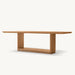Elegant Solid Oak Modern Danish Dining Table: Home, Hotel, Restaurant Use