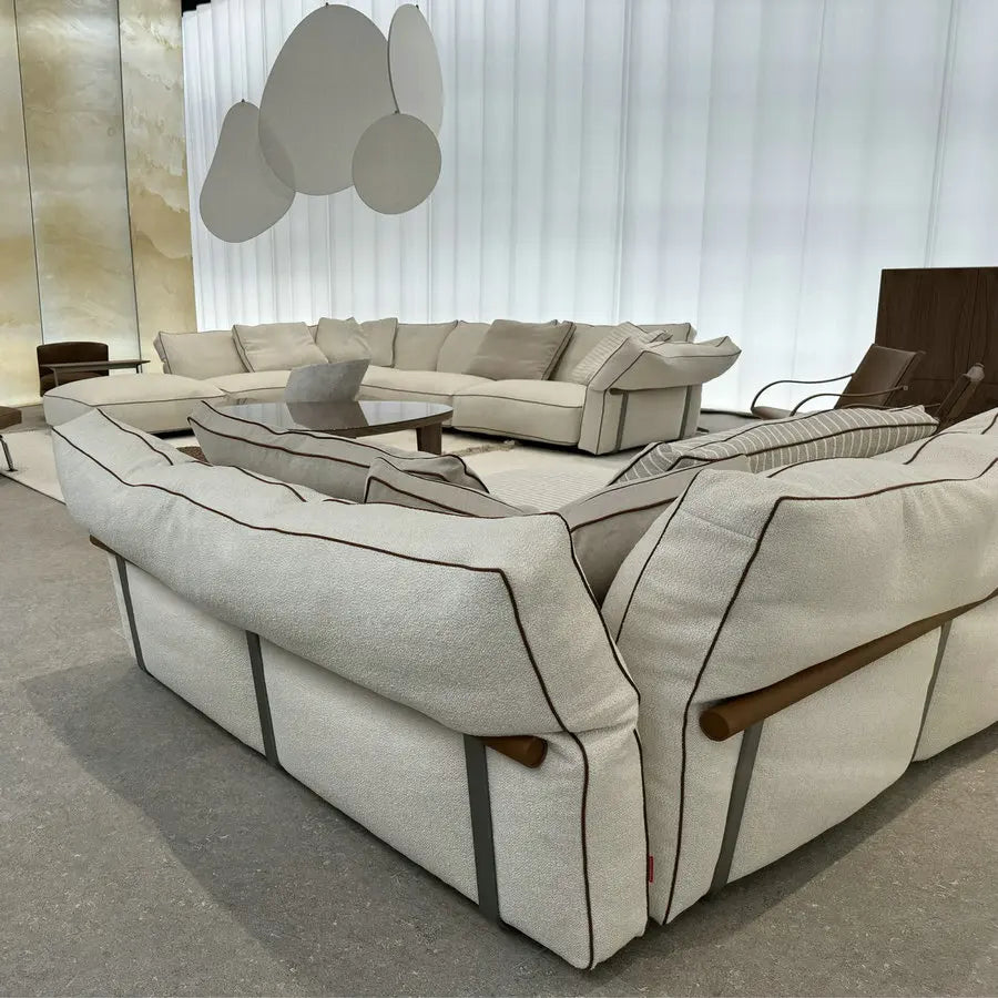 Luxury Modular Sectional Sofa Set with Smart Multi-Functional Design