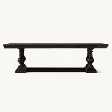 Luxury American Solid Wood Dining Table - Custom Sizes & Colors - Farmhouse Style