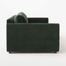 Luxurious 100-inch Green Velvet Sofa Modern Minimalist Living Room Couch