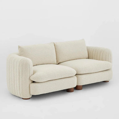 Chic Modern Boucle Sofa, Plush Luxury 3-Seater for Ultimate Living Comfort