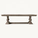 Elegant Solid Wood Dining Table - American Farmhouse Style, Custom Sizes