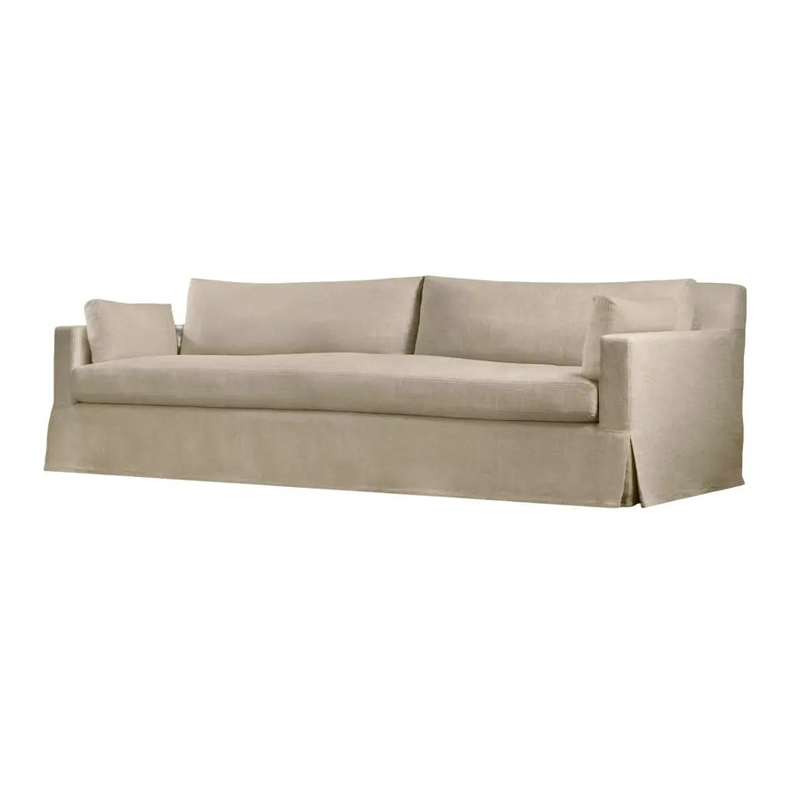 Luxury Cloud Sofa: Plush Down Feather Upholstered Loveseat, Comfortable 3-Seater Couch