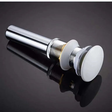 Colorful Ceramic Pop Up Drainer for Bathroom Art Basins, Easy Installation