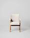 Vintage Luxury Velvet Dining Chair with Armrests and Solid Oak Legs