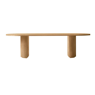 Luxury Postmodern American Style Solid Wood Rectangular Dining Table
