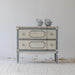 Hand-Painted French Vintage Wabi Sabi Chest of Drawers Recycled Pine Wood