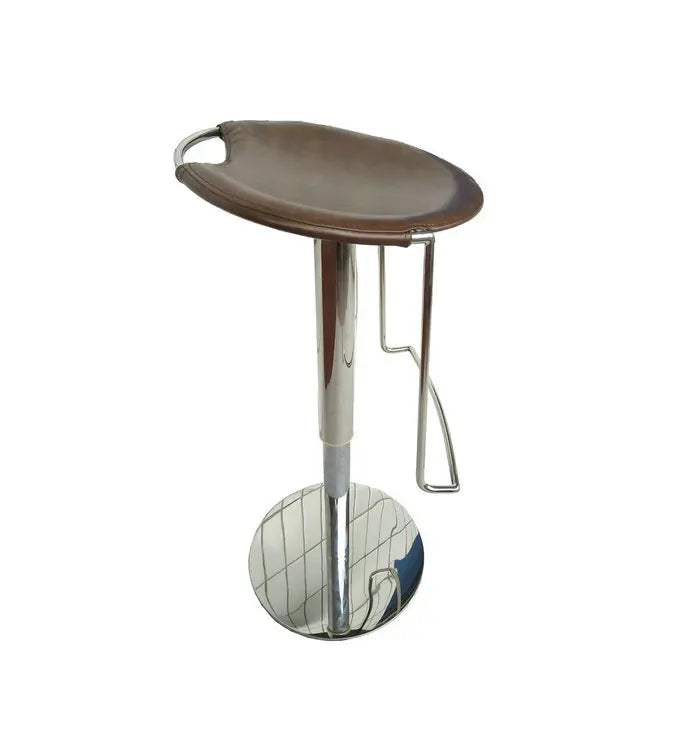 Luxury Adjustable Swivel Gold Bar Height Chair for Kitchen