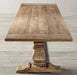 Long Solid Wood Dining Table for Home and Eating