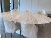 Tostone Arabescato Corchia Marble Dining Table for Modern Kitchens & Interiors