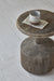 Nordic Geometric White Pine Wood End Table and Coffee Stool for Living Room