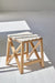 Versatile Scandinavian Modern Wood Stool: Elegant Side Table and Dining Chair