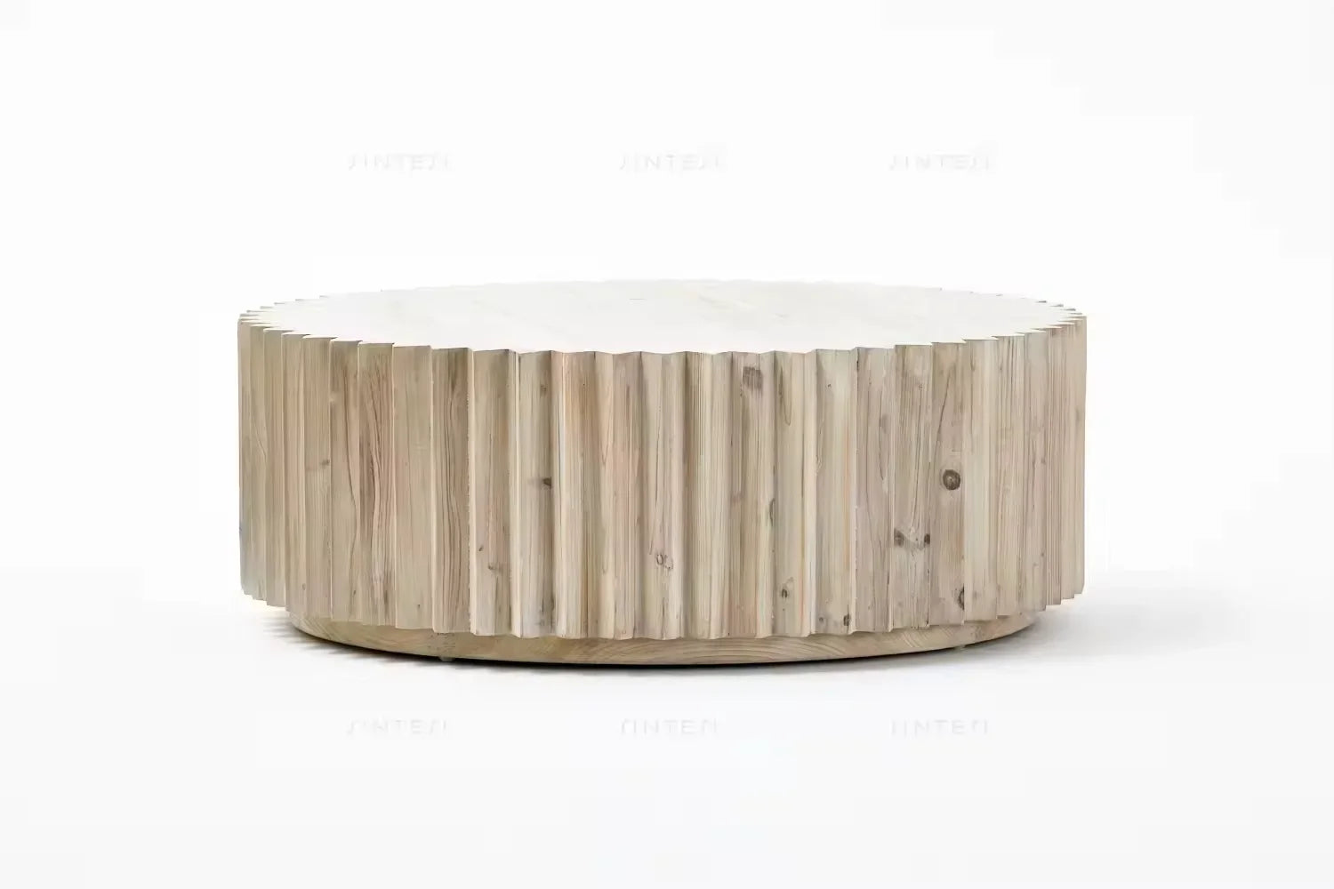 Stylish Midcentury Recycled Pine Coffee Table for Modern Living Spaces