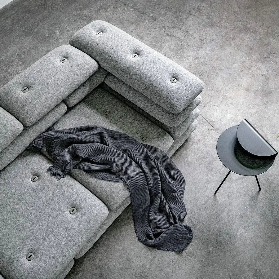 Modern Modular Velvet Fabric Sectional Sofa Set - Luxurious Living Room Couch